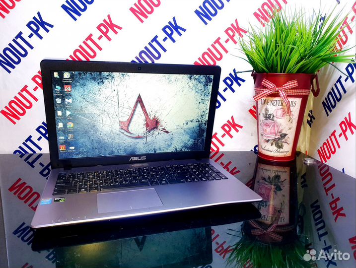 Игровой ноутбук asus/GTX850/A973