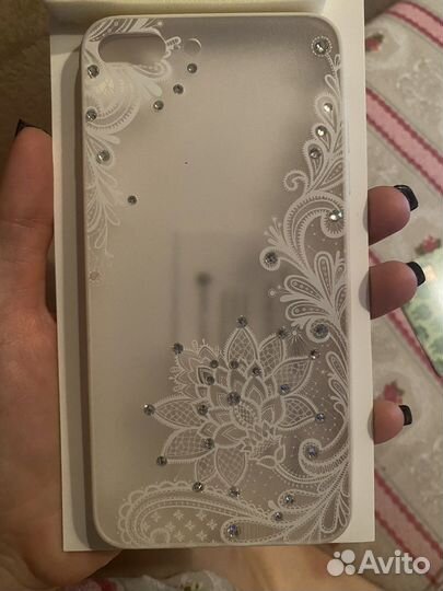 Чехол Swarovski на iPhone 8+