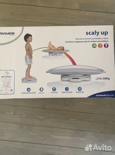 Электронные детские весы Miniland Scaly Up