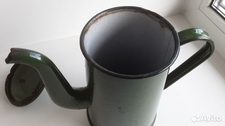 Чайник кофейник эмалированный СССР