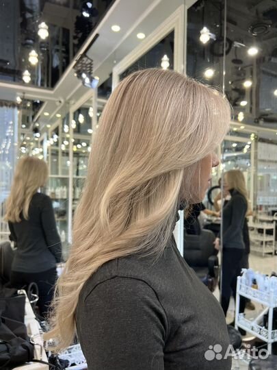 Окрашивание волос airtouch