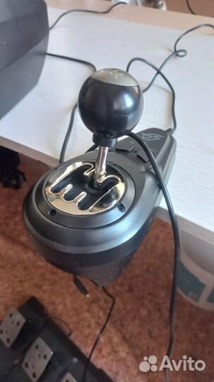 Игровой руль с 3 педалями dexp Wheelman Pro GT