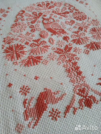 Картина вышитая крестиком 