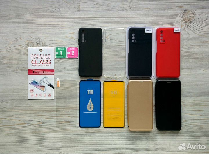 На Huawei P smart 2021 стекло чехол поклейка