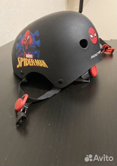 Шлем велосипедный spider man/ человек паук