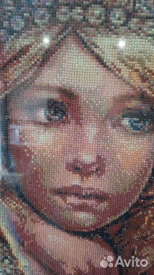 Картина из страз, 52см на 72см