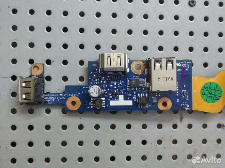 Samsung Sens R410plus плата USB +кнопка включения