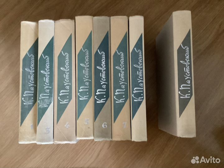 Собрание сочинений К.Паустовский в 8т