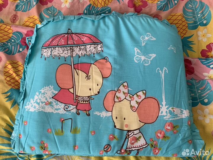 Бортики в детскую кроватку