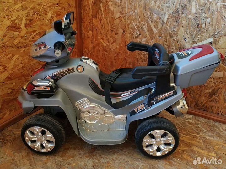 Детский квадроцикл с 2 моторами