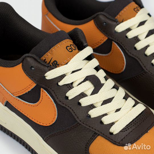 Nike Air Force 1 Low Gore-tex Brown / Orange