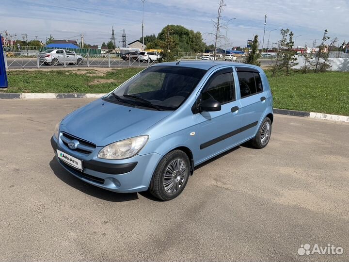 Hyundai Getz 1.4 МТ, 2008, 169 000 км