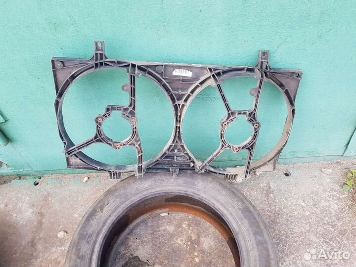 Диффузор радиатора nissan almera n16