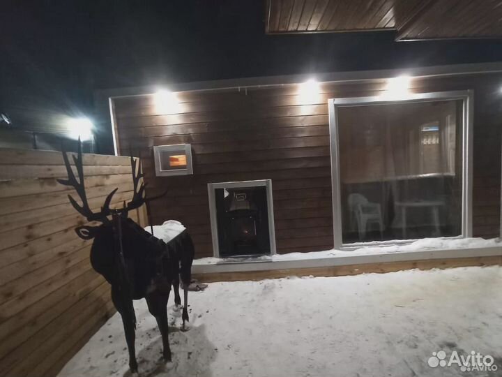 Сауна на дровах/караоке/мангал в Подмосковье