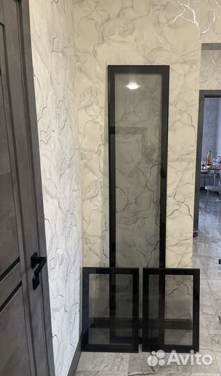 Стеклянные двери