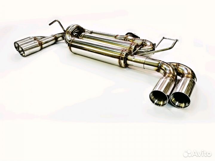 Тюнинг Глушитель Mitsubishi lancer 10 (дорестайл)