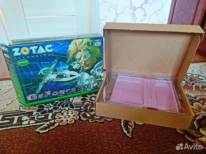 Видеокарта GeForce 8800 GTS (нерабочая)