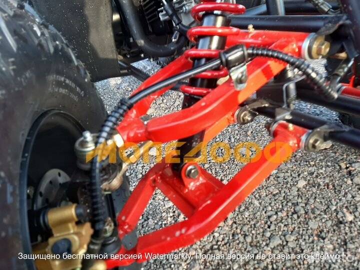 Квадроцикл Classic ATV new Red + шлем
