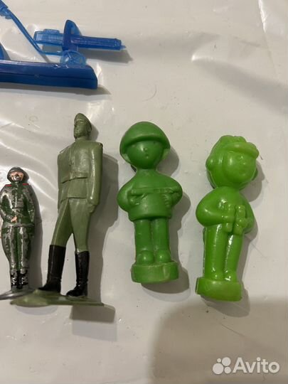 Игрушки солдатики ссср(солдаты ) набором