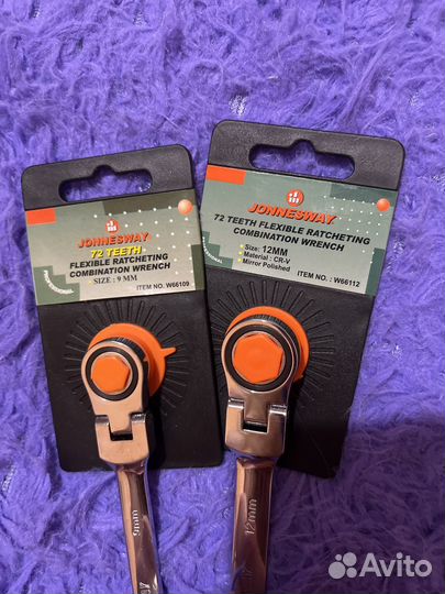 Ключ комбинированный трещоточный jonnesway