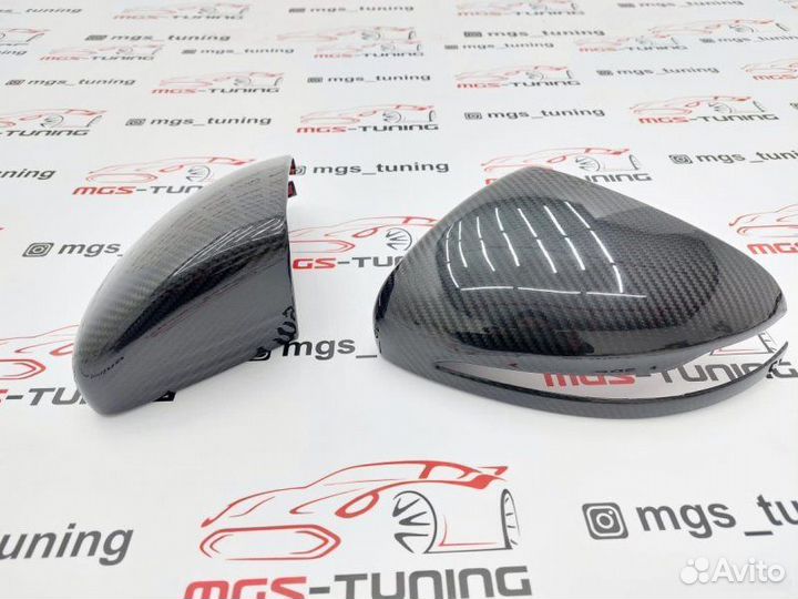 Накладки на зеркала карбон для G-Class w464