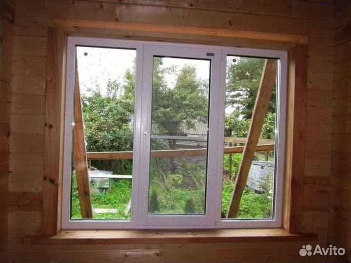 Пластиковое окно от завода
