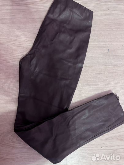 Кожаные штаны 46женские