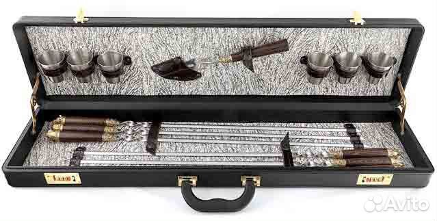 Набор шампуров в кейсе