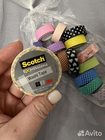 Скотч разноцветный новый