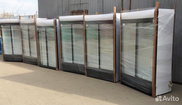 Холодильник витрина купе двухдверный