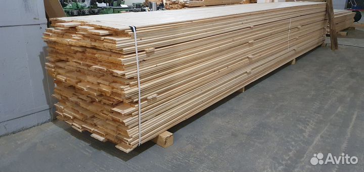 Имитация Бруса 17х142х3000мм Сорт Ав