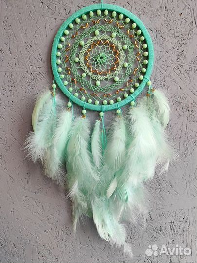 Ловец снов мятное золото