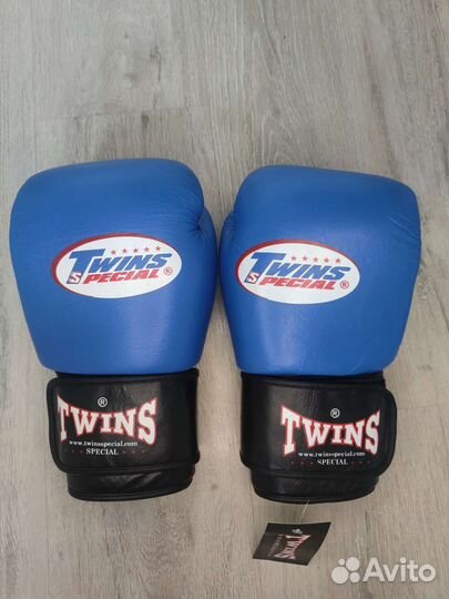 Кожаные Боксерские перчатки твинс 10 12 14 16 ун