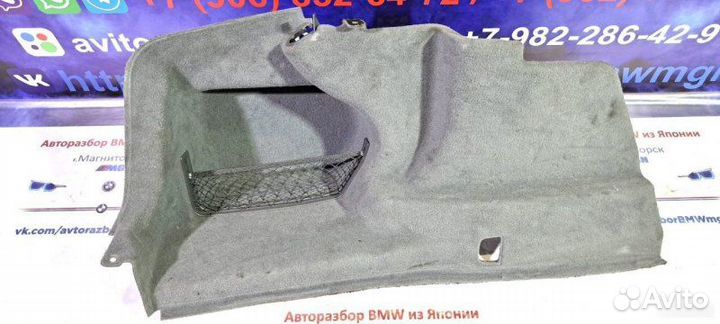 Обшивка багажного отделения левая Bmw 7 F01