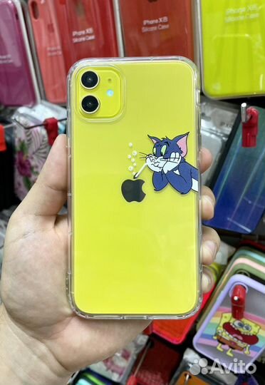 Чехлы со стилизацией под яблоко, для iPhone