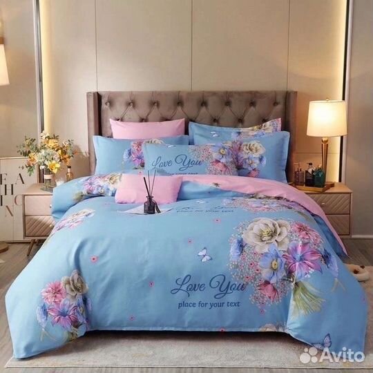 Белье постельное евро