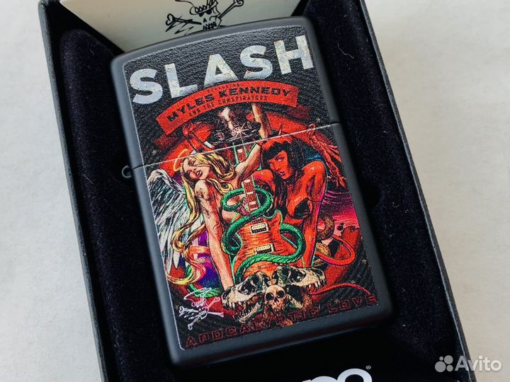 Зажигалка Zippo 48187 Slash Оригинал Новая