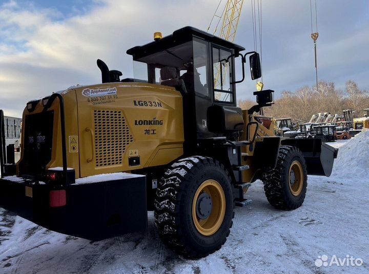 Фронтальный погрузчик Lonking LG833N, 2023