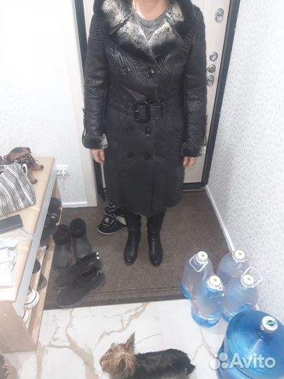 Дубленка натуральная женская 46 48