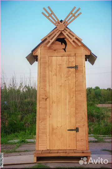 Дачный туалет с установкой HME560