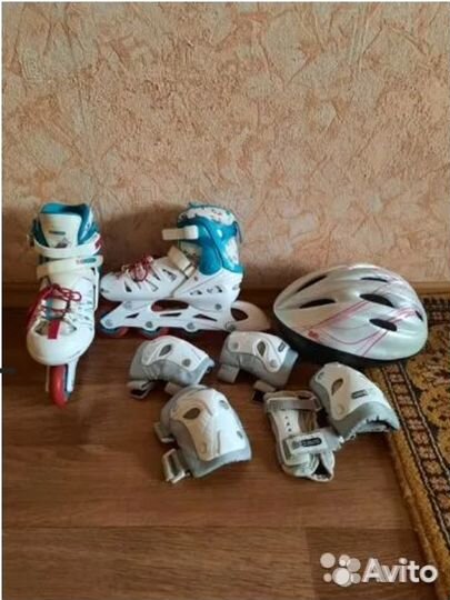 Роликовые коньки раздвижные, размер 38 -41