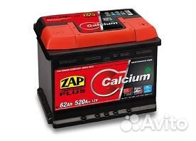 Аккумулятор 62Ah 580A ZAP Calcium