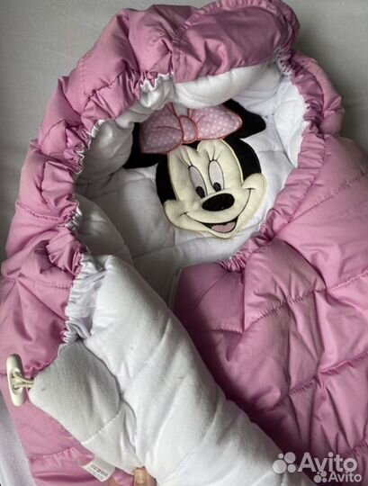 Конверт в коляску зимний