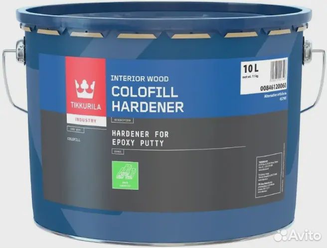 Тиккурила Colofill 10л отвердитель на основе полиа