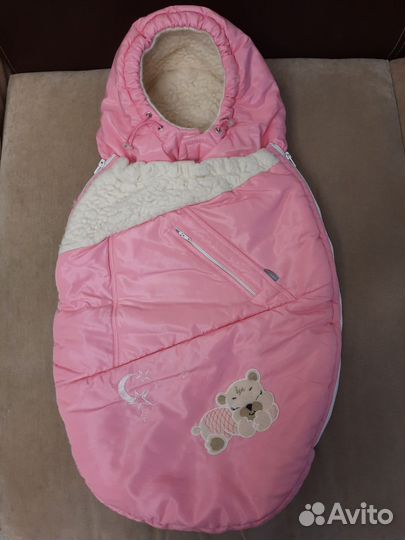 Конверт зимний на овчине