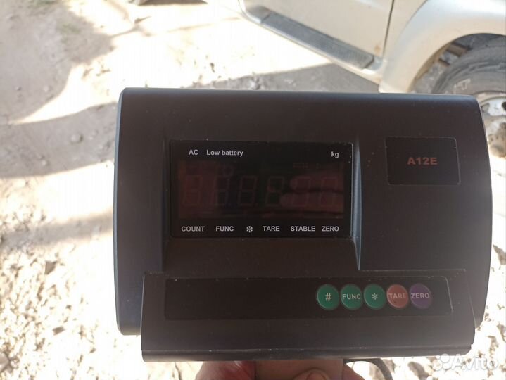 Весы напольные электронные 6000 кг