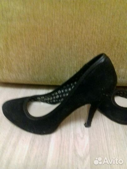 Туфли черные