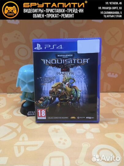 PS4 Warhammer 40,000: Inquisitor - Martyr (русские