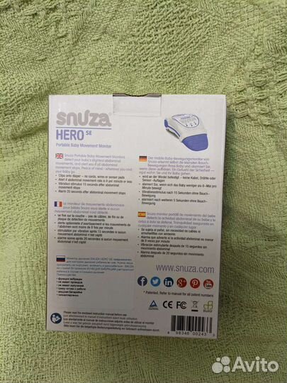 Монитор дыхания Snuza Hero