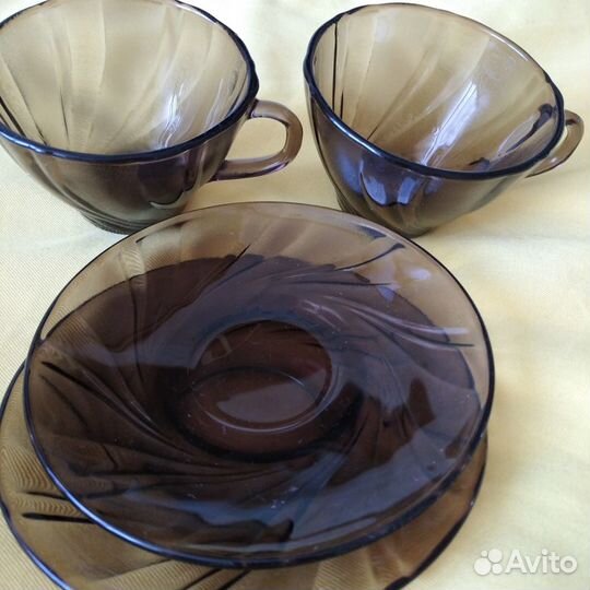 Чашки чайные,кофейные с блюдцем Разные и из СССР